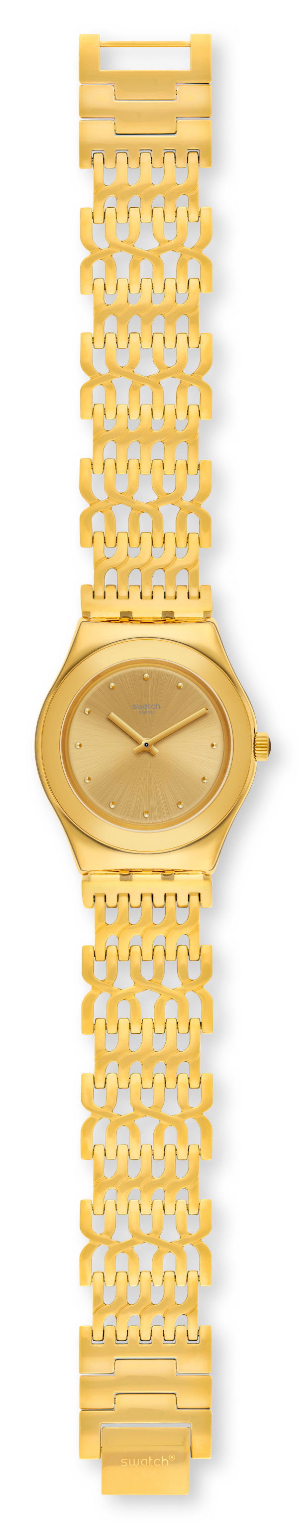 Swatch YLG132G TRICODOR Altın Rengi Saat