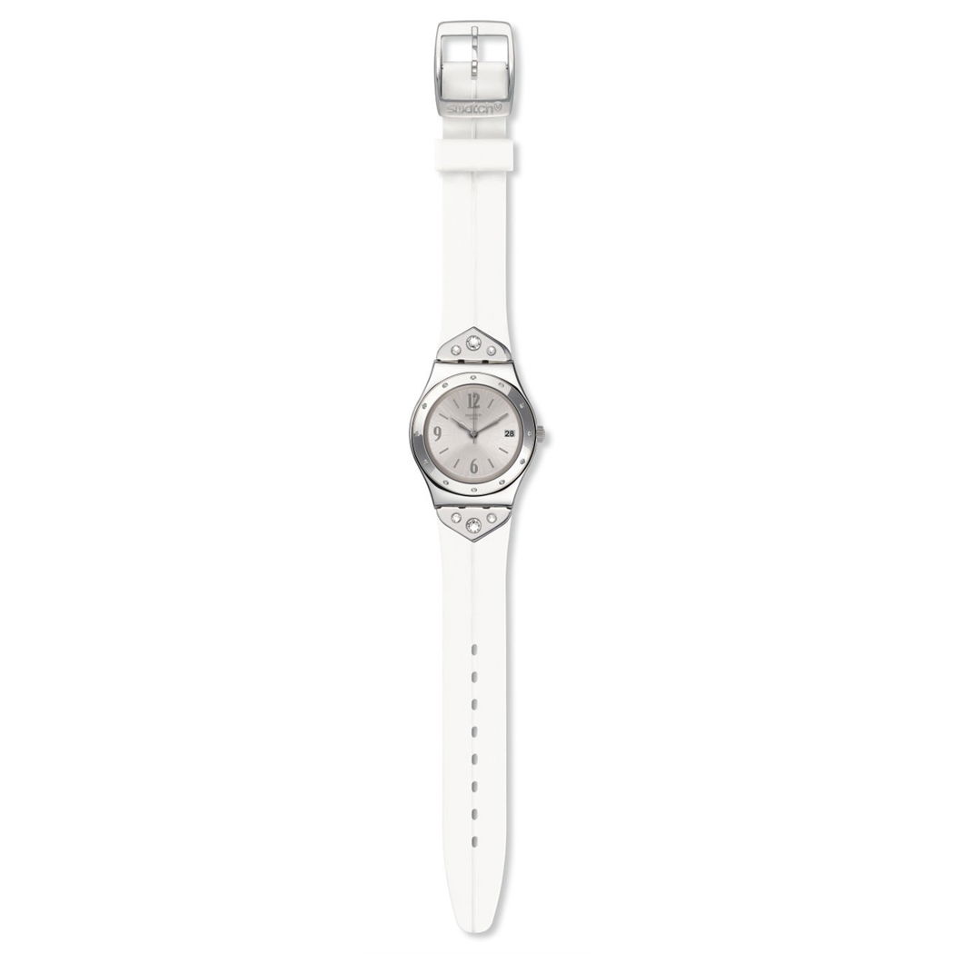 Swatch YLS450 Beyaz Kordonlu Bayan Saati