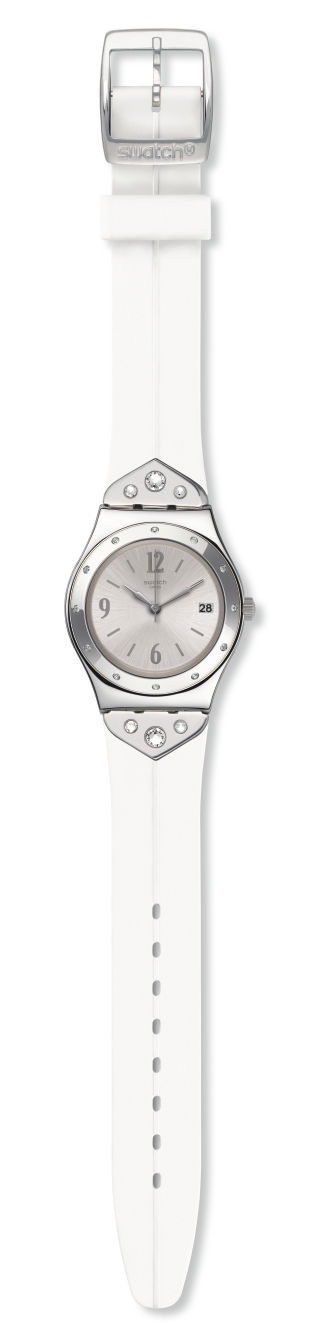 Swatch YLS450 Beyaz Kordonlu Bayan Saati