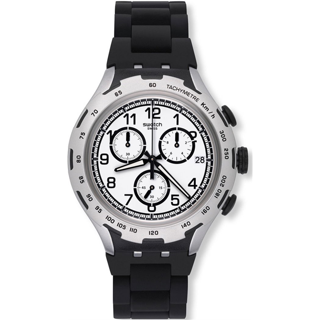 Swatch Yys4020ag BLACK ATTACK Erkek Saati