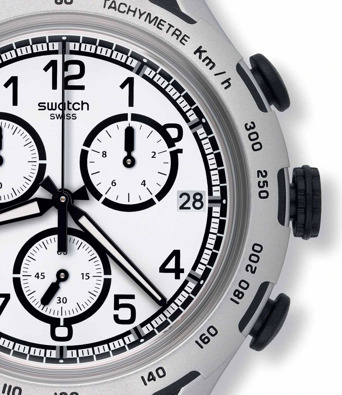 Swatch Yys4020ag BLACK ATTACK Erkek Saati