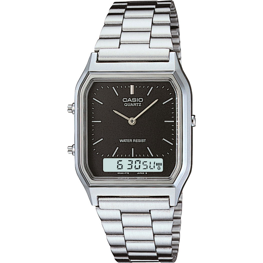 Casio Aq-230a-1dmq Erkek Analog Dijital Köşeli Saat