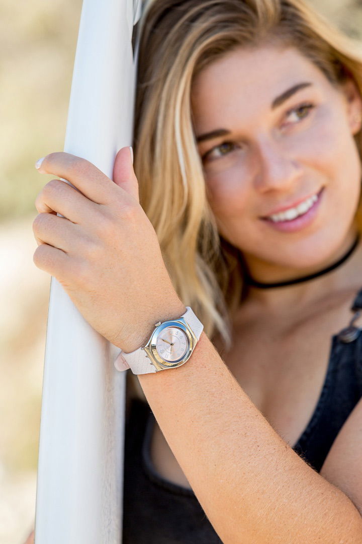 Swatch YLZ101 Pembe Bayan Kol Saati