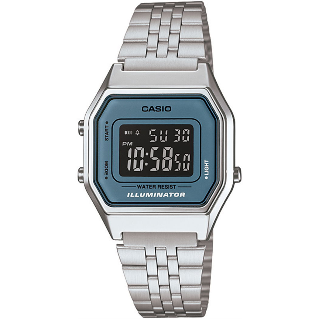 Casio La680wa-2bdf Retro Metal Dijital Bayan Saat