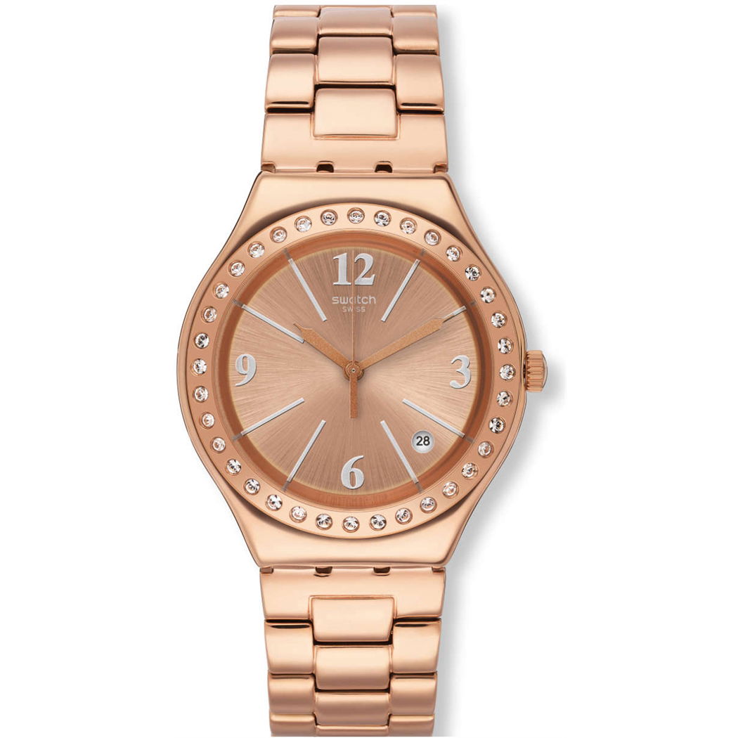 Swatch Irony Ygg409g Rose Gold Taşlı Bayan Saati