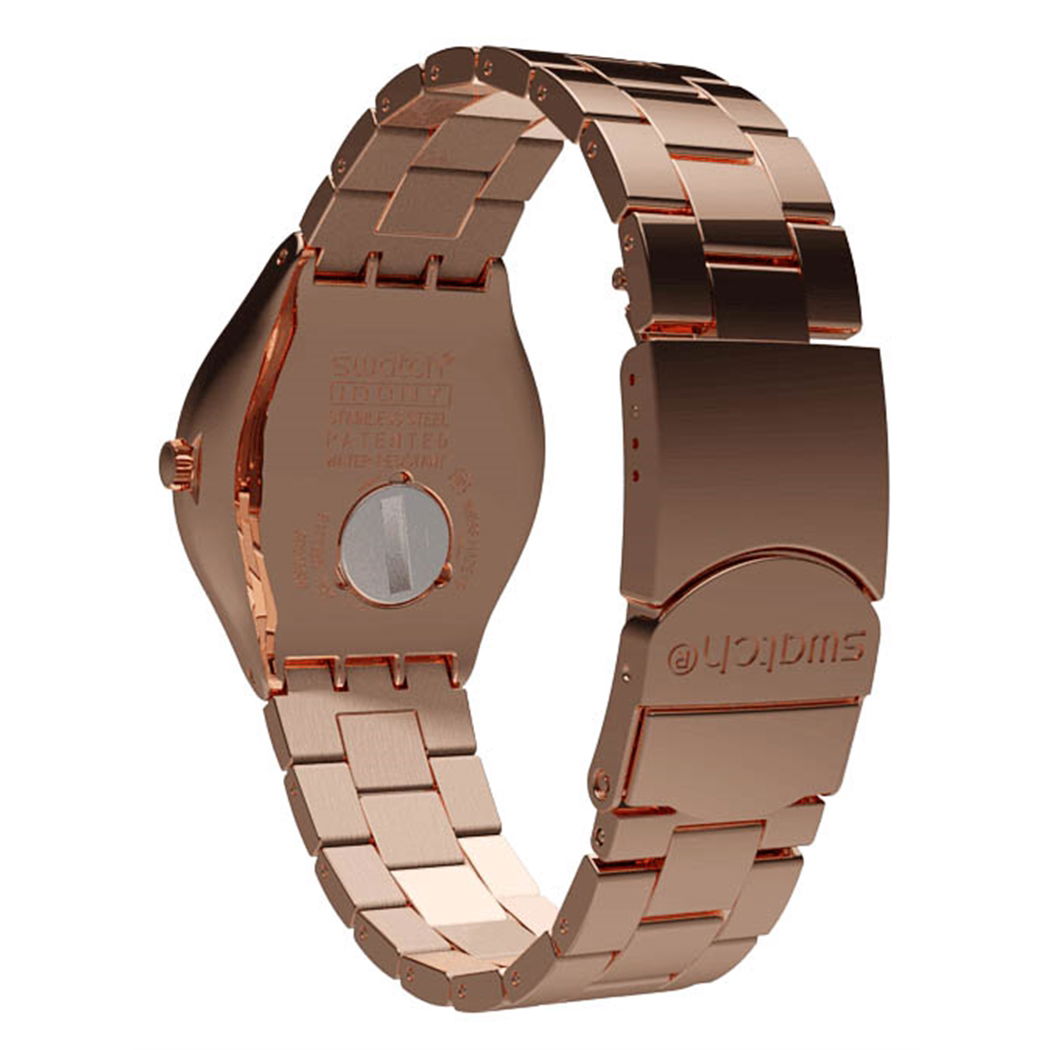 Swatch Irony Ygg409g Rose Gold Taşlı Bayan Saati