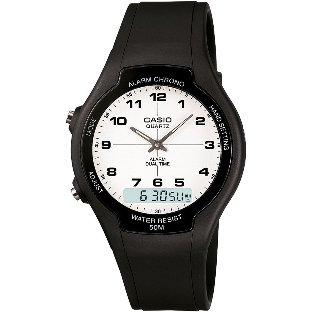 Casio Aw-90h-7bvdf Erkek Dijital/Analog Kol Saati