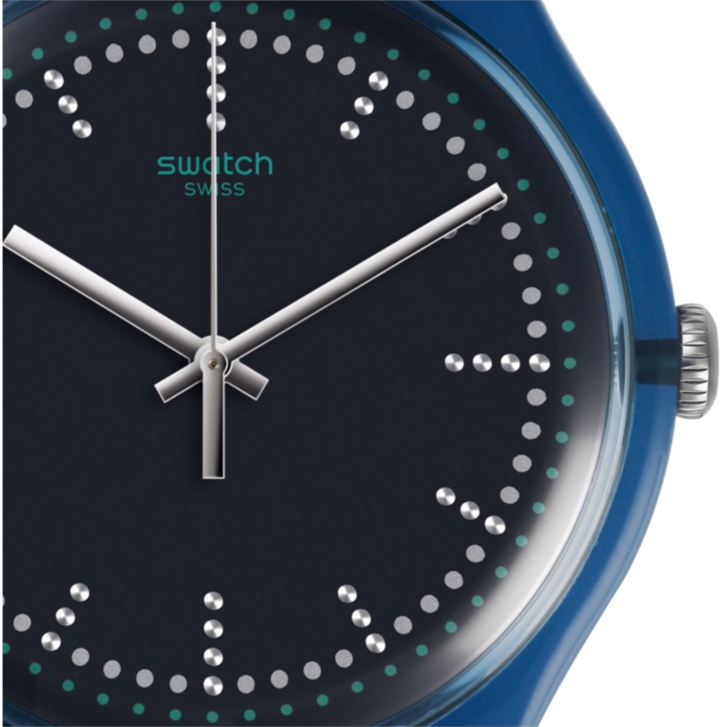 Swatch SUON121 BLUE PILLOW Kol Saati