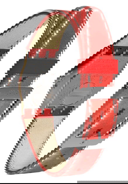 Swatch Irony Yss307 Kırmızı Deri Küçük Bayan Saati