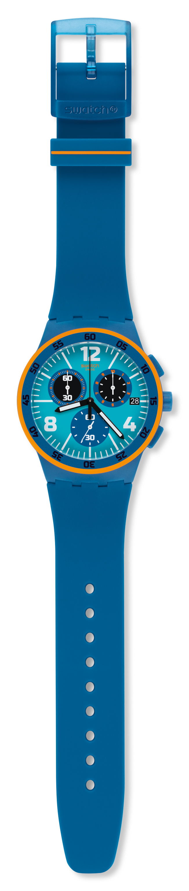 Swatch Susn413 Mavi Kordon Kronometreli Saat