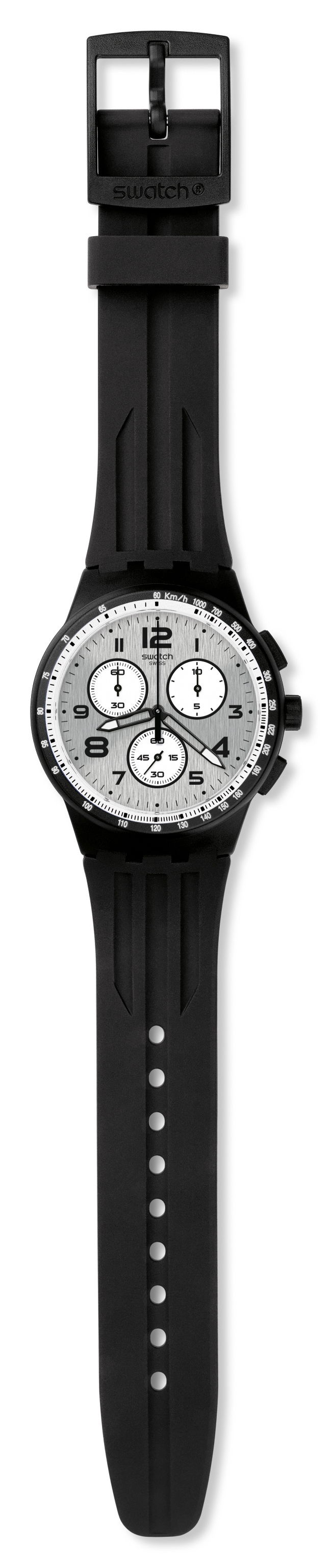 Swatch Susb103 Siyah Kronometreli Erkek Kol Saati