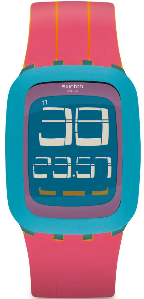 Swatch Surs103 Peche Melba Dijital Kol Saati