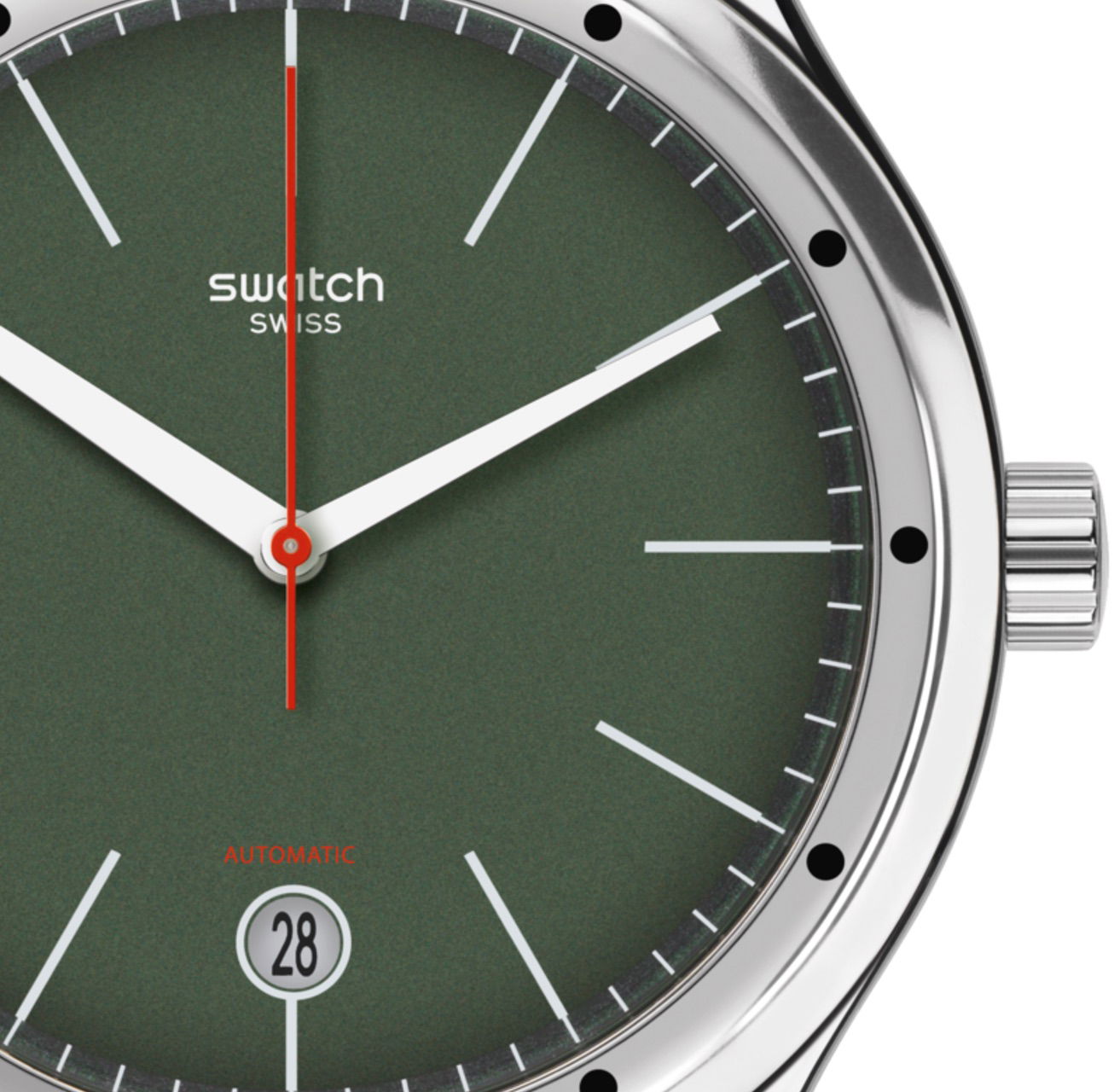 Swatch YIS407GB SISTEM KAKI Otomatik Kol Saati 