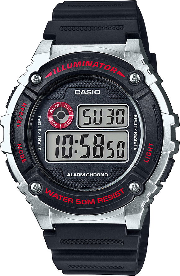 Casio W-216h-1c Erkek Kol Saati