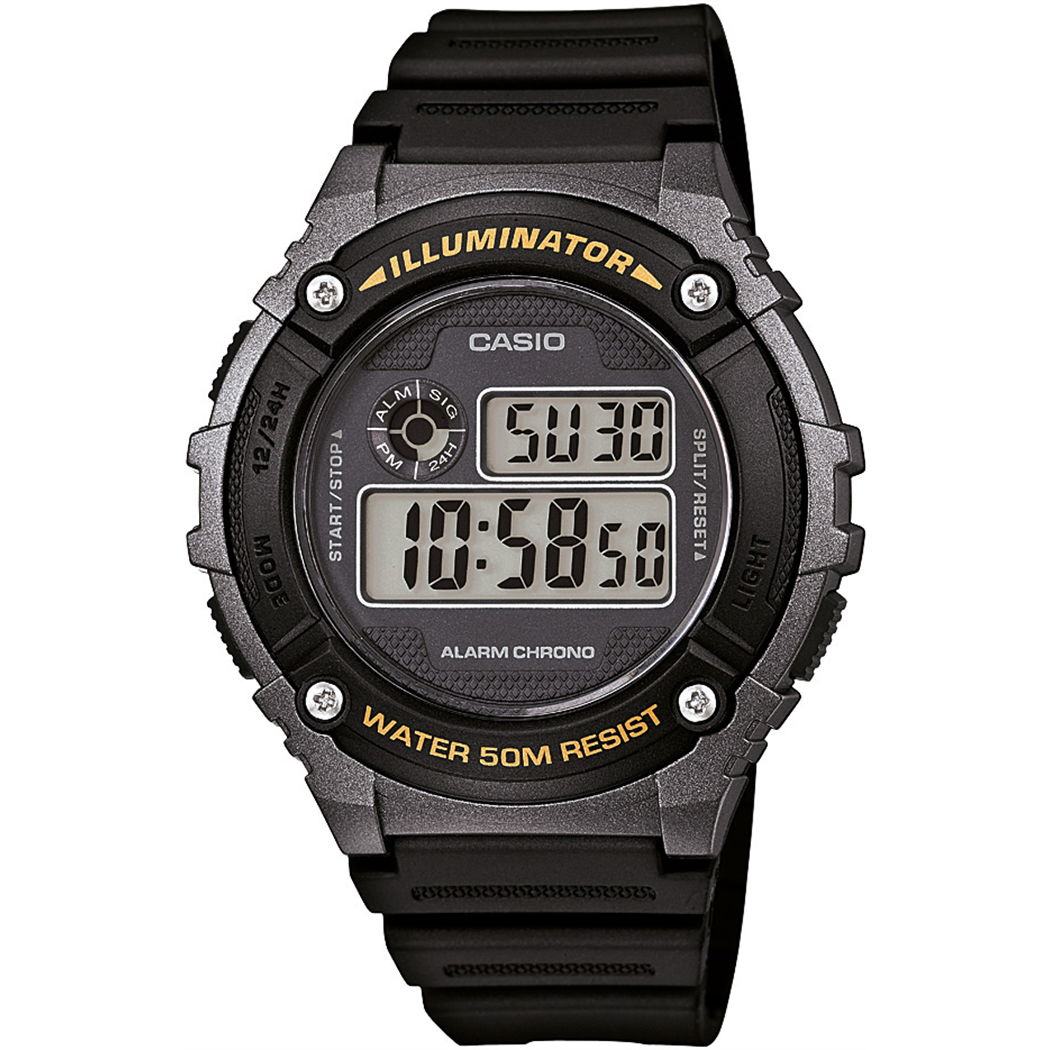 Casio W-216h-1b Erkek Kol Saati
