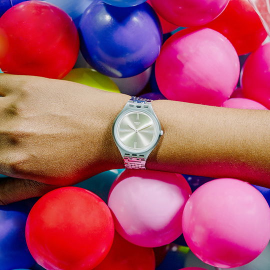 Swatch Svom101ga Bayan Saati