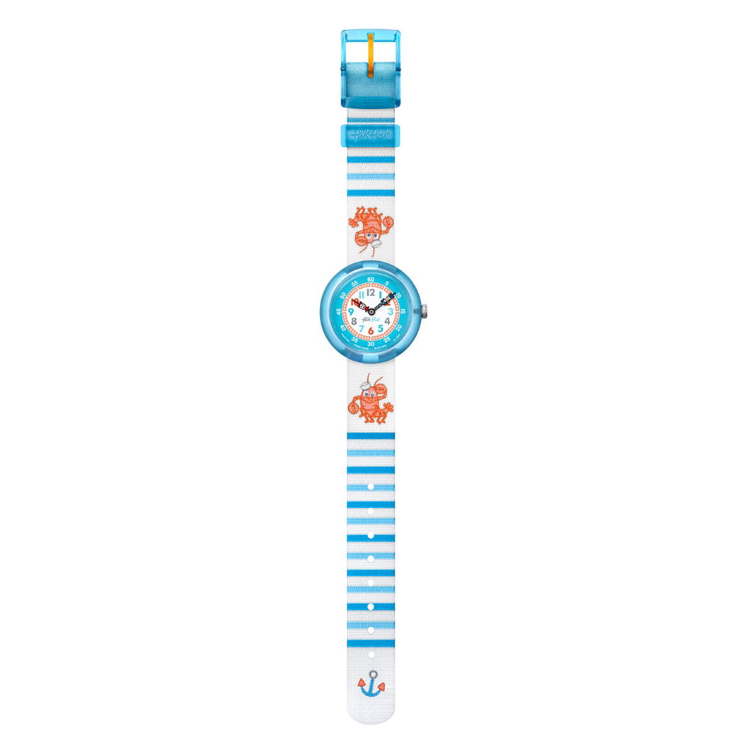 Flik Flak Fbnp089 Lobster Stripe Çocuk Saati