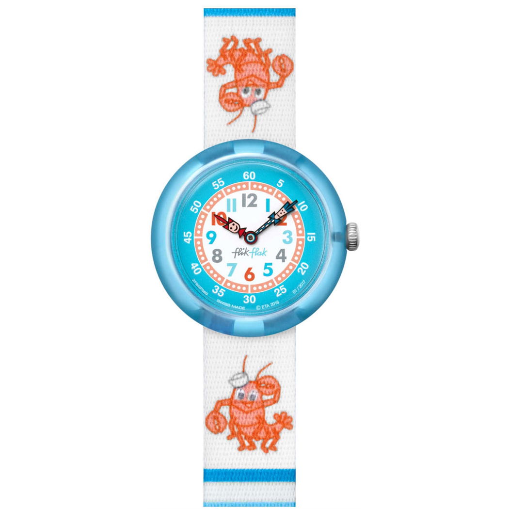 Flik Flak Fbnp089 Lobster Stripe Çocuk Saati
