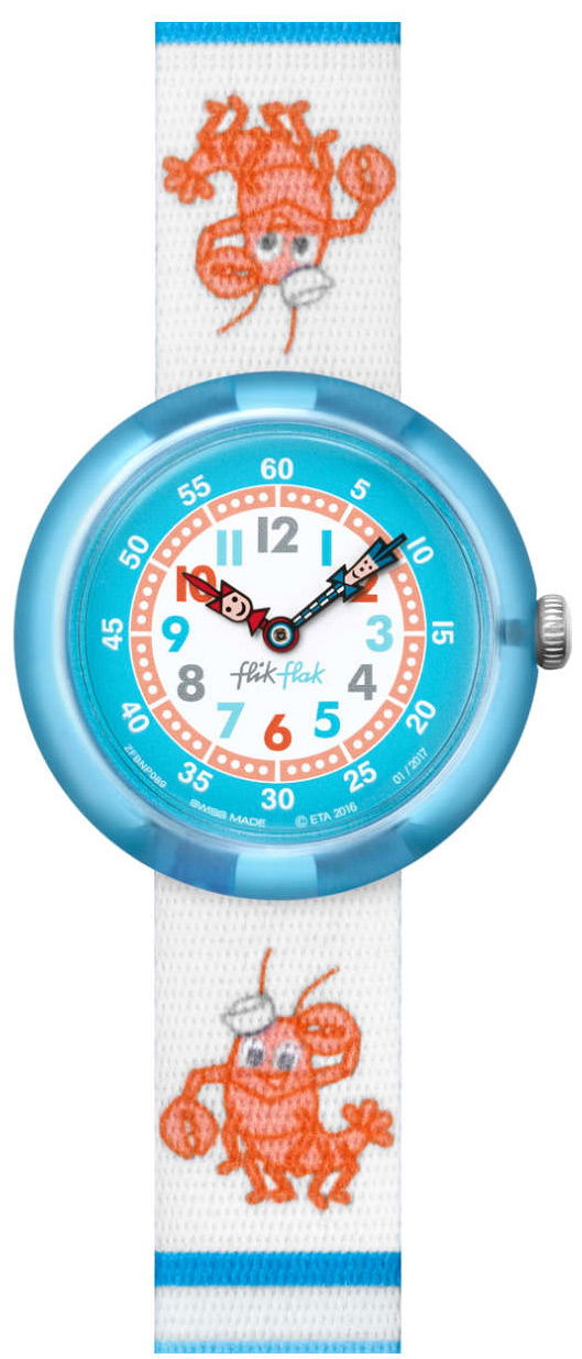 Flik Flak Fbnp089 Lobster Stripe Çocuk Saati