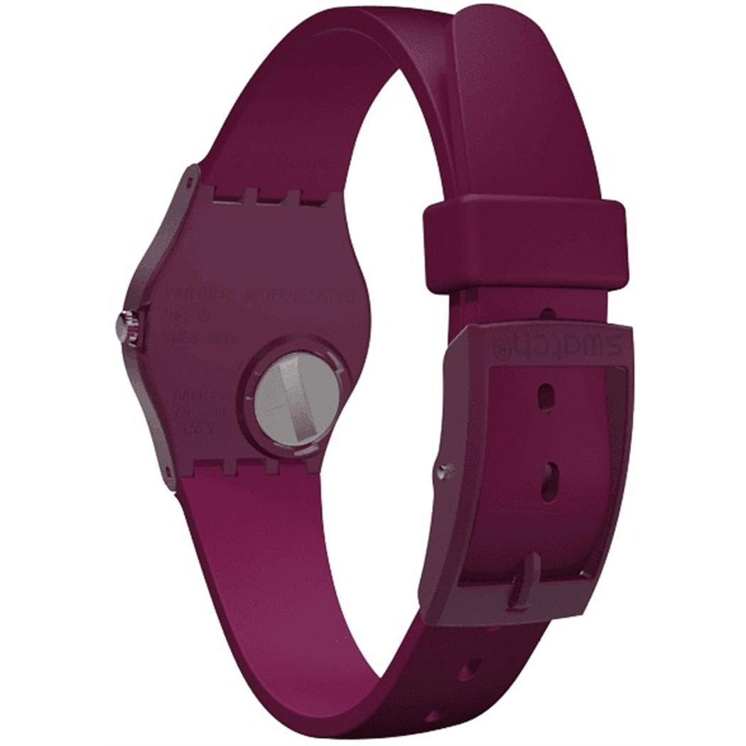 Swatch Bordo Bayan Kol Saati LR130