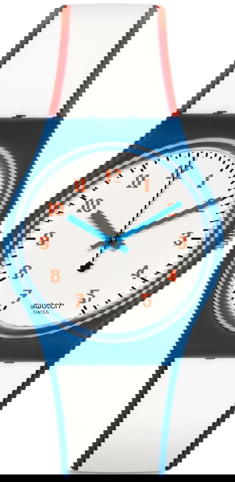 Swatch Mavi/Beyaz Kol Saati GN248
