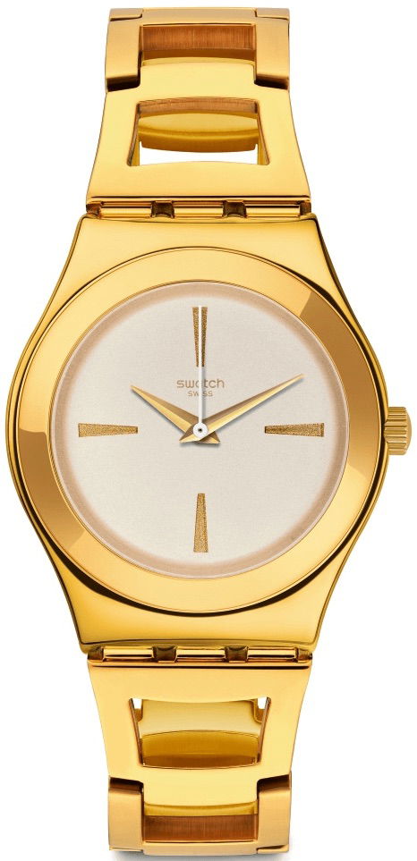 Swatch YLG134G Altın Rengi Bayan Saati