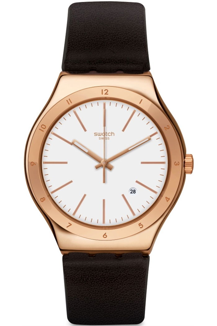 Swatch YWG405 TIC-BROWN Erkek Saati