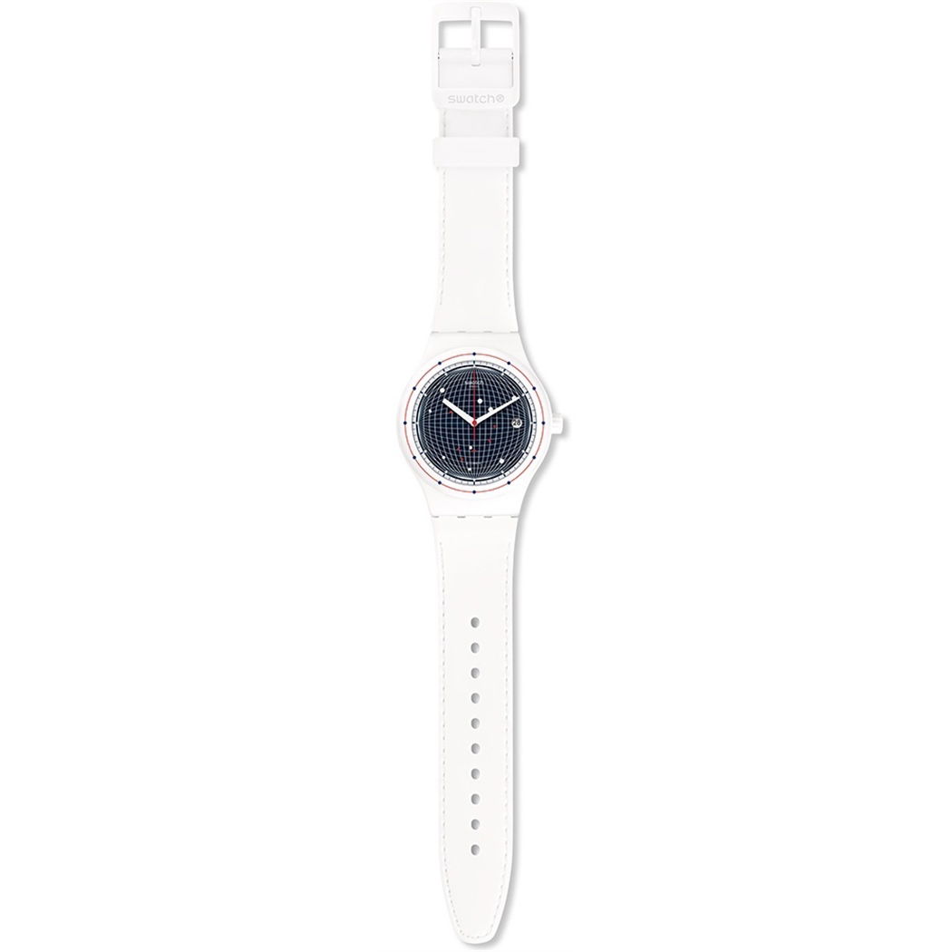 Swatch SUTW404 Sistem 51 Beyaz Otomatik Saat