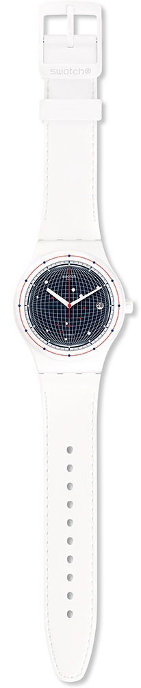 Swatch SUTW404 Sistem 51 Beyaz Otomatik Saat