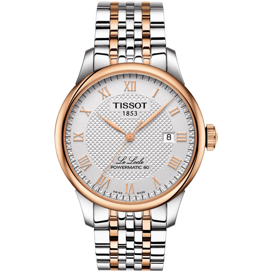 Tissot Le Locle 39.3mm T0064072203300 - Otomatik Erkek Kol Saati (T006.407.22.033.00)