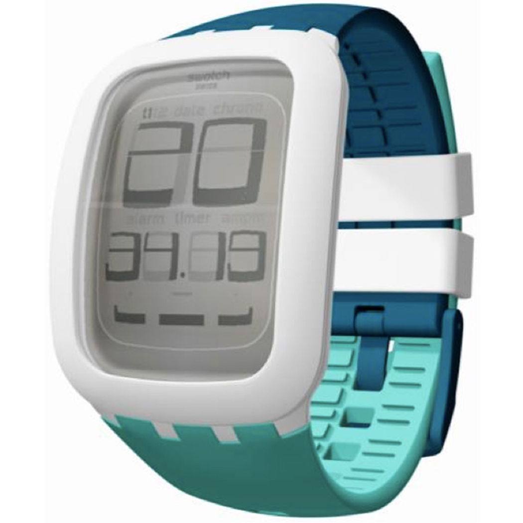 Swatch Dijital Saat Surw115 Silikon Kordonlu 