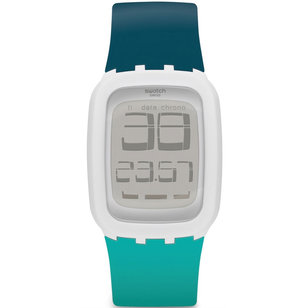 Swatch Dijital Saat Surw115 Silikon Kordonlu 