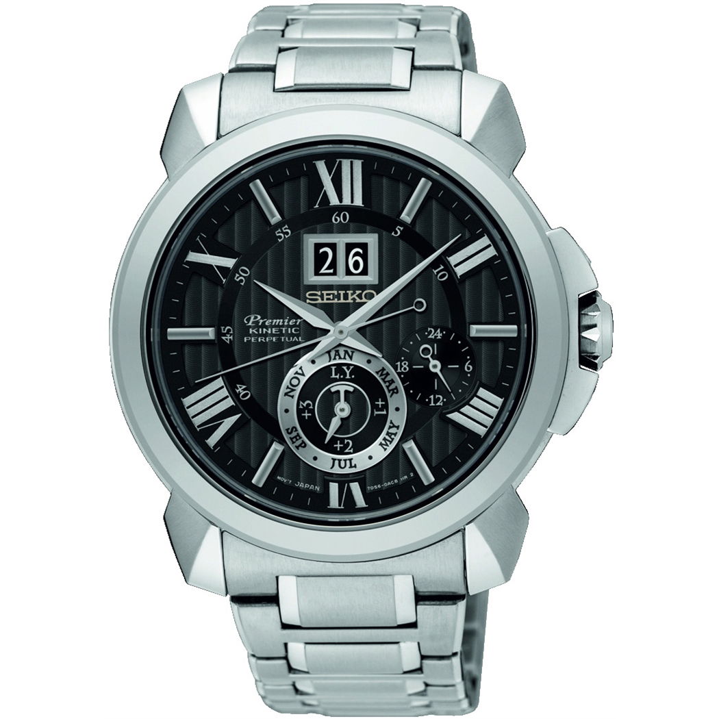 Seiko Premier Snp141p Kinetic Perpetual Kol Saati