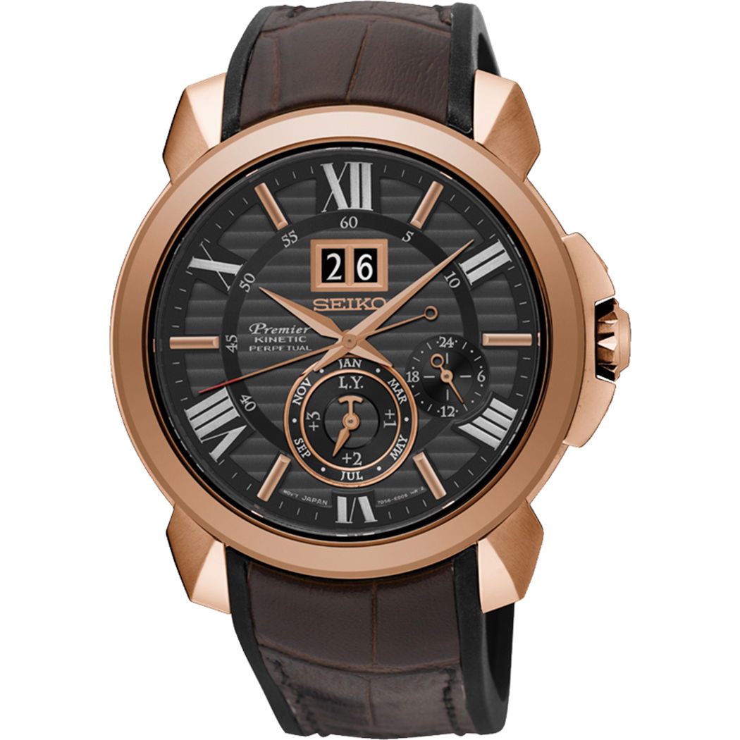 Seiko Premier Snp146p Kinetic Perpetual Kol Saati