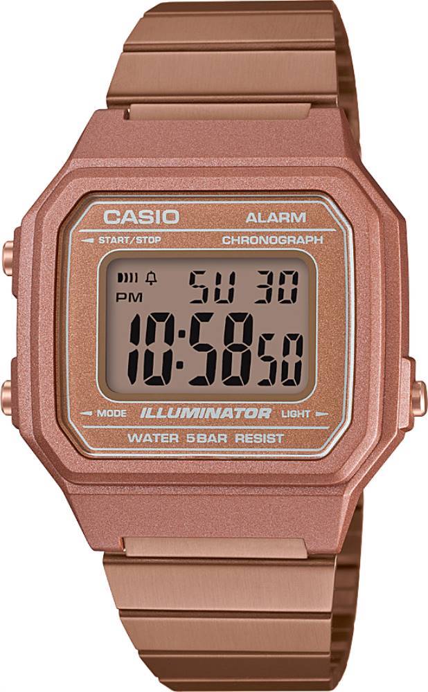 Casio B650wc-5adf Retro Rose Gold Dijital Kol Saati