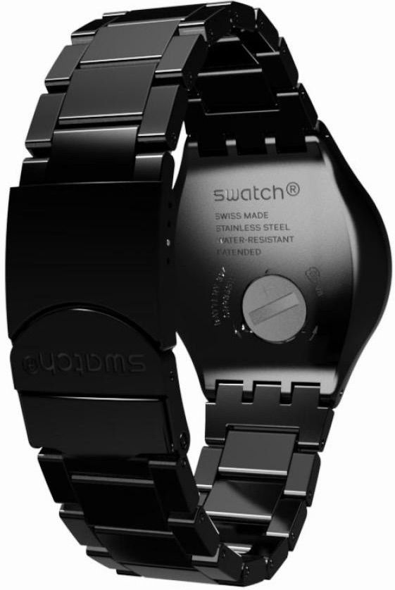 Swatch YWB404G Noir Intense Kol Saati 