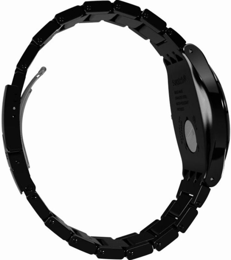 Swatch YWB404G Noir Intense Kol Saati 