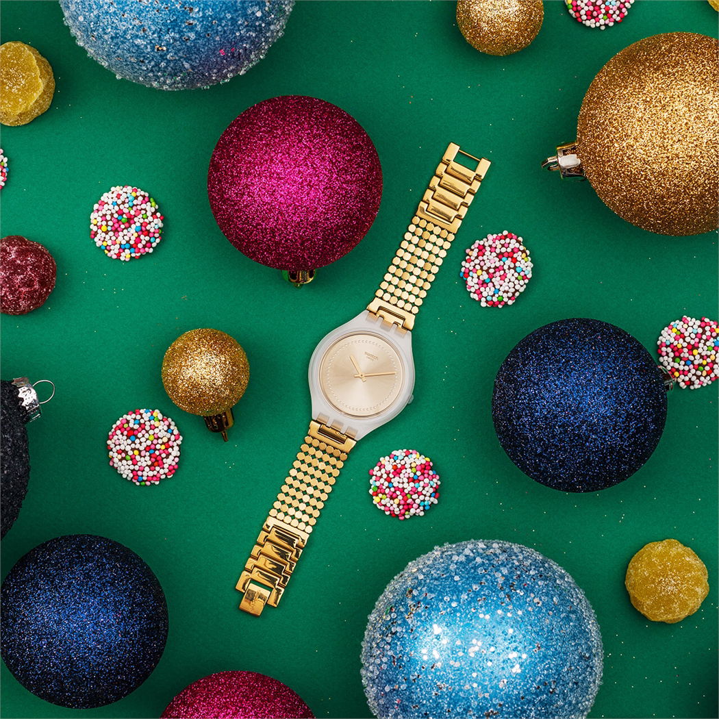 Swatch Skin Svow104ga Swatch Altın Sarısı Saat