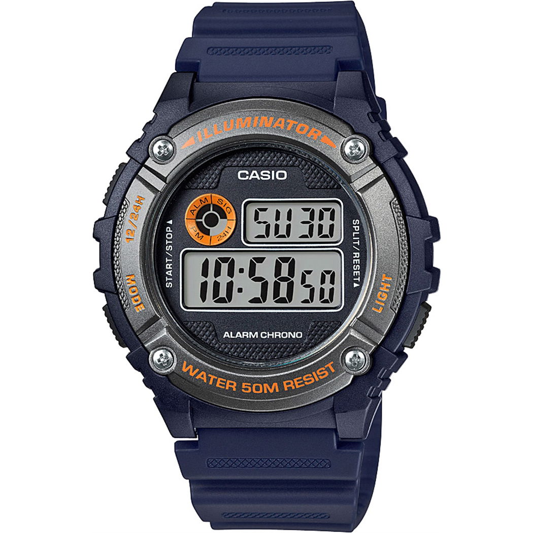 Casio Dijital W-216h-2bvdf Erkek Kol Saati