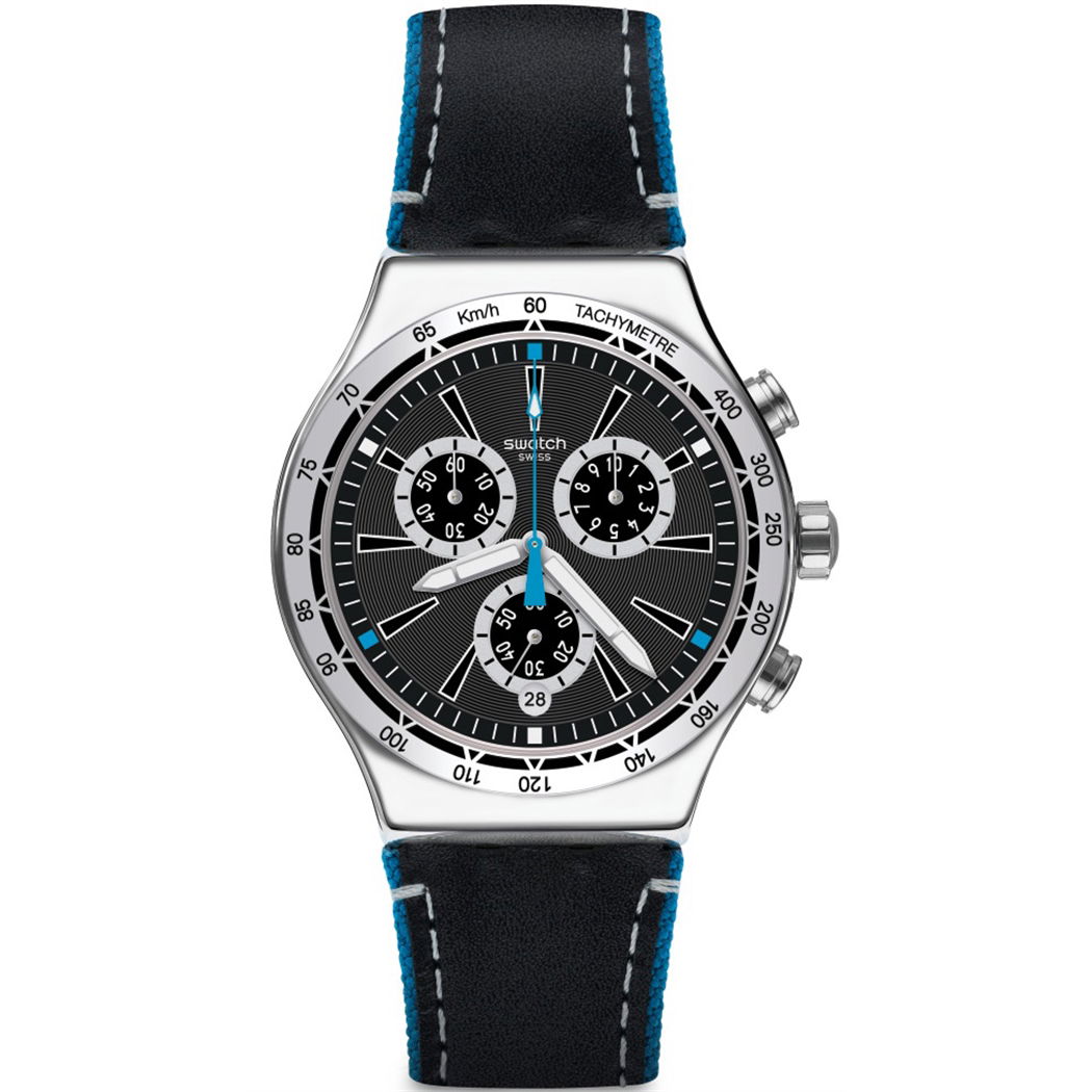 Swatch YVS442 BLUE DETAILS Kol Saati