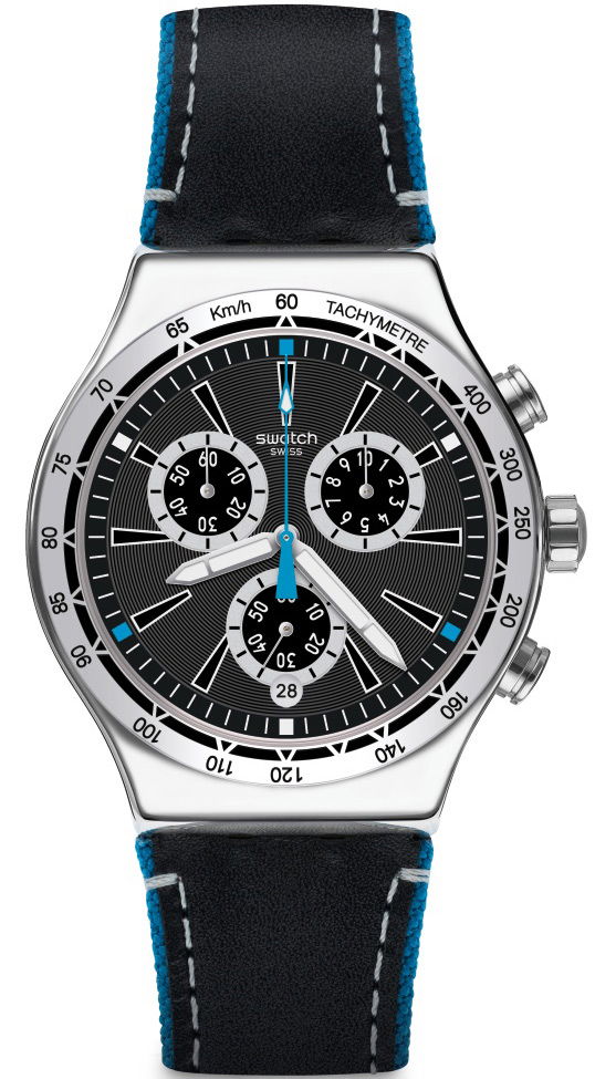 Swatch YVS442 BLUE DETAILS Kol Saati