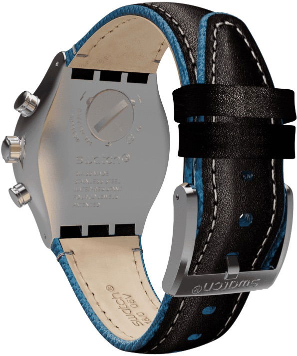 Swatch YVS442 BLUE DETAILS Kol Saati