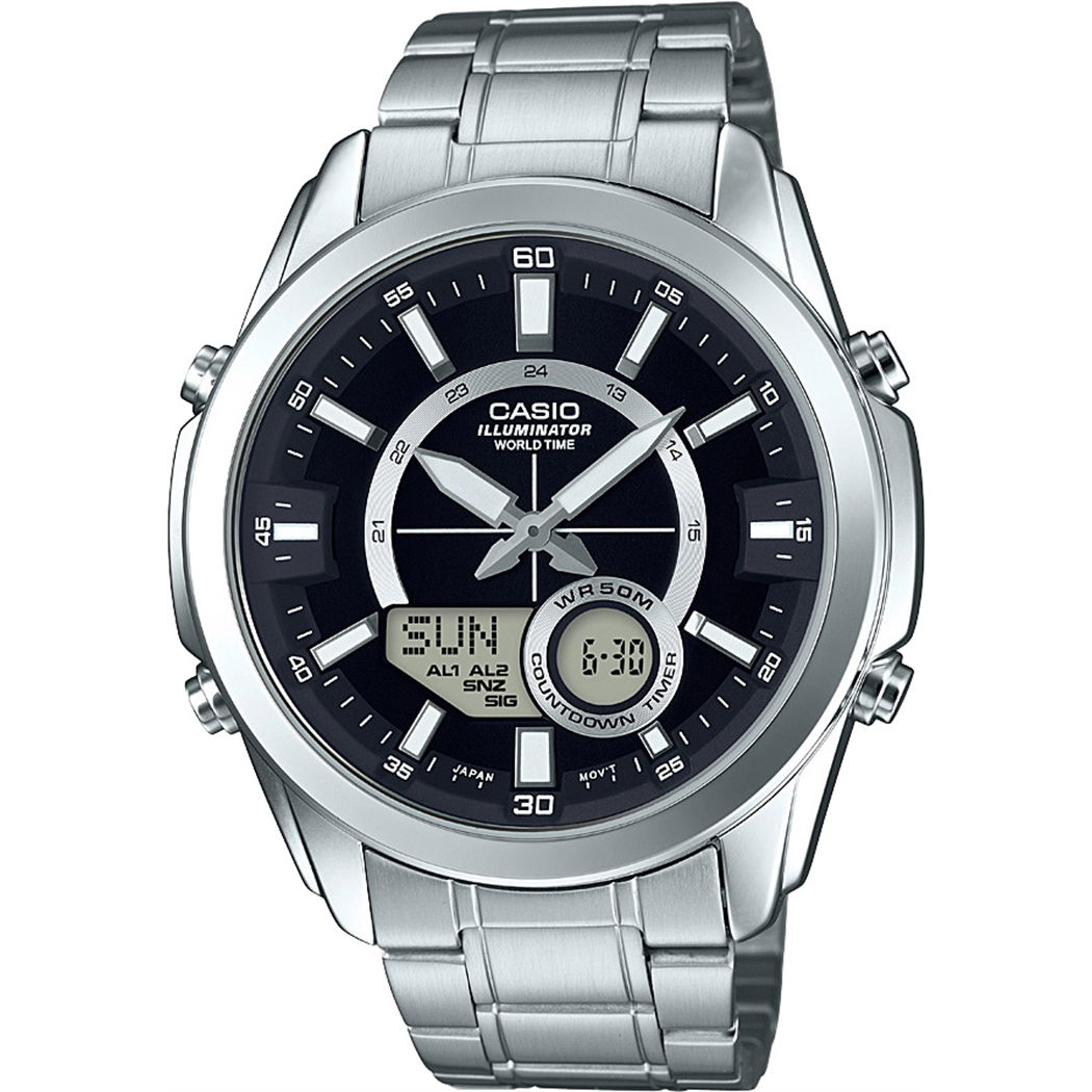 Casio Amw-810d-1av Erkek Dijital/Analog Kol Saati
