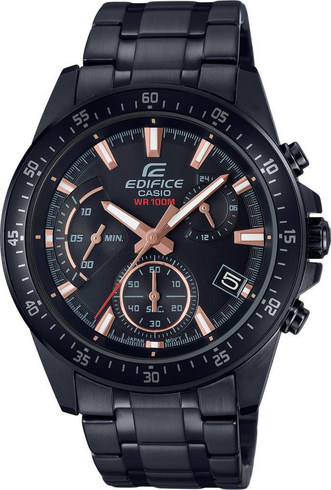 Casio Efv-540dc-1b Edifice Erkek Siyah Kol Saati