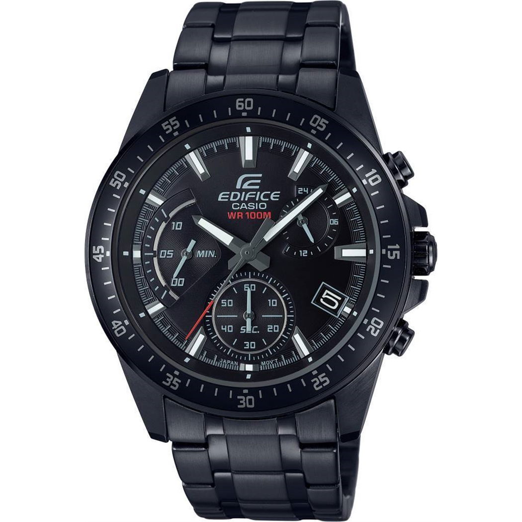Casio Efv-540dc-1a Edifice Erkek Siyah Kol Saati