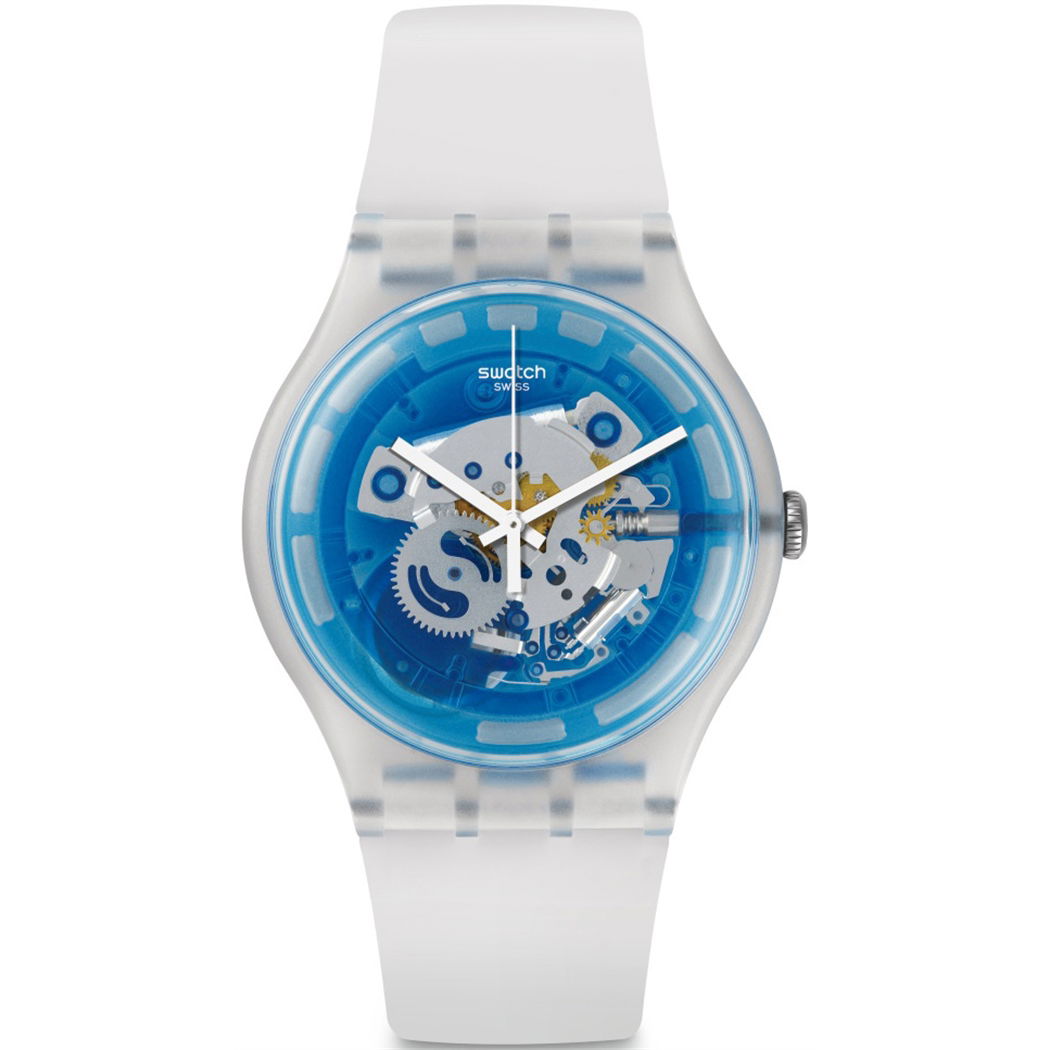 Swatch Şeffaf Saat SUOK129