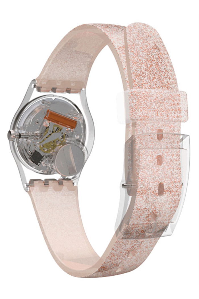 Swatch Lk354d Simli Silikon Kayışlı Bayan Kol Saati