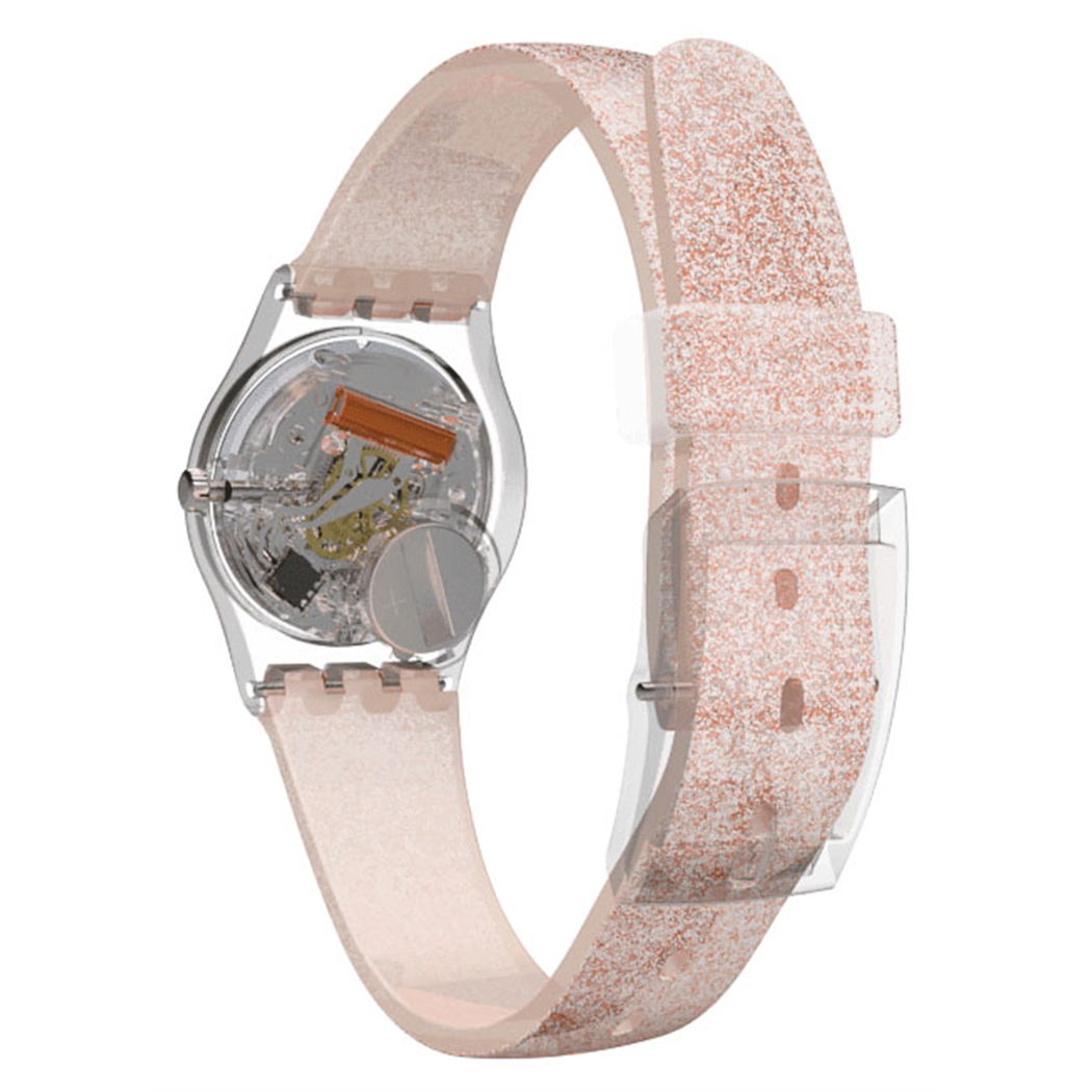 Swatch Lk354d Simli Silikon Kayışlı Bayan Kol Saati