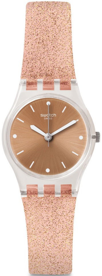 Swatch Lk354d Simli Silikon Kayışlı Bayan Kol Saati