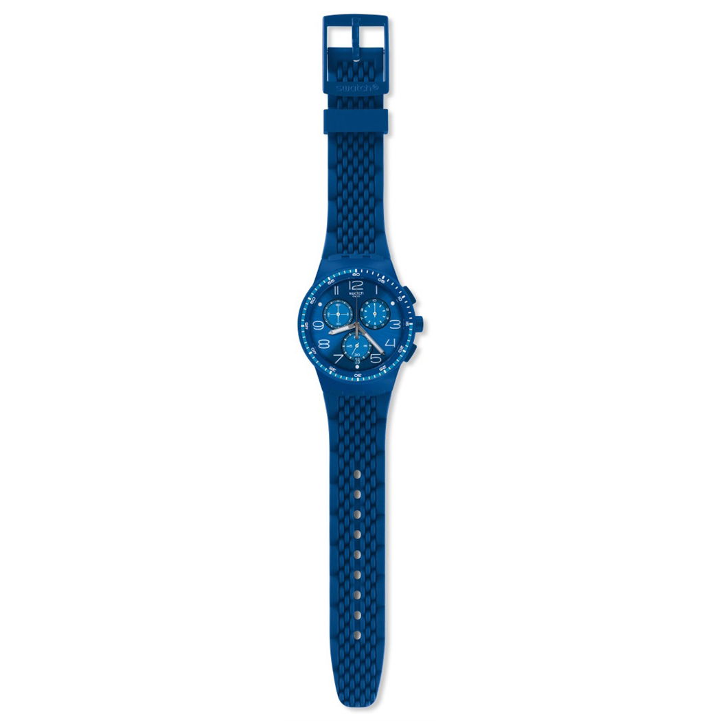 Swatch SUSN415 Kronometreli Mavi Erkek Kol Saati